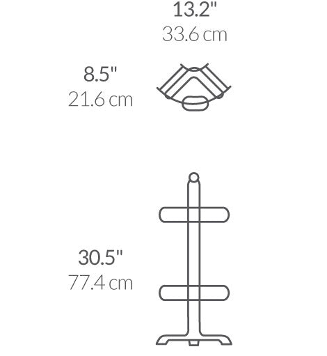 Corner Shower Caddy dimensions