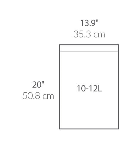 Code C Custom Fit Liners dimensions