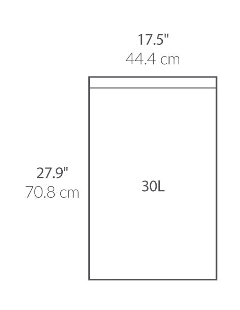 Code G Custom Fit Liners dimensions