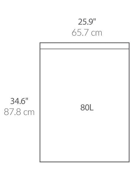 Code X Custom Fit Liners dimensions