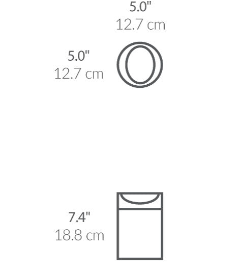 1.5L Mini Can dimensions