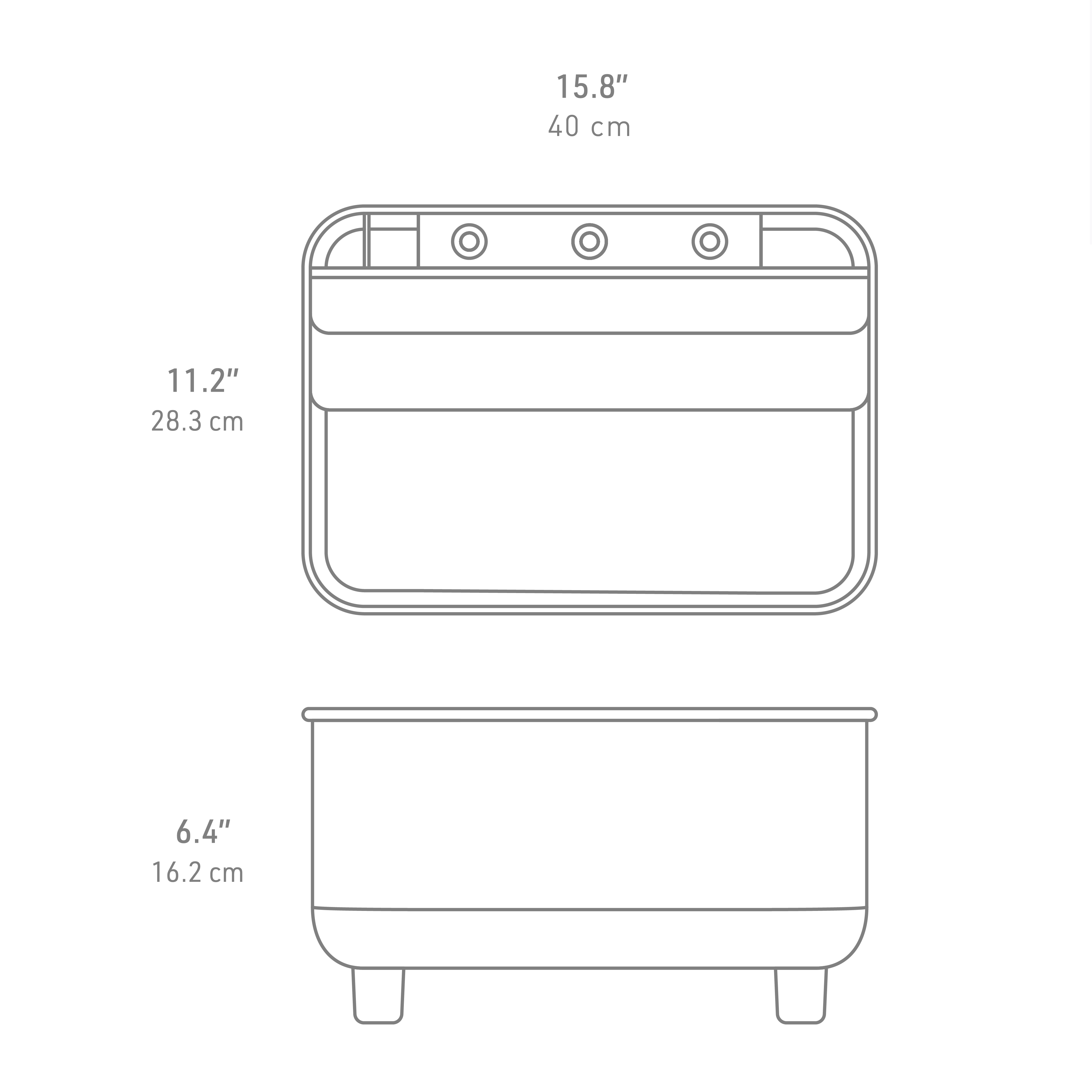 Bottle Dock dimensions