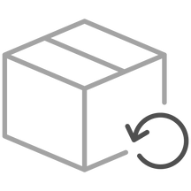 Icon of Box with return 